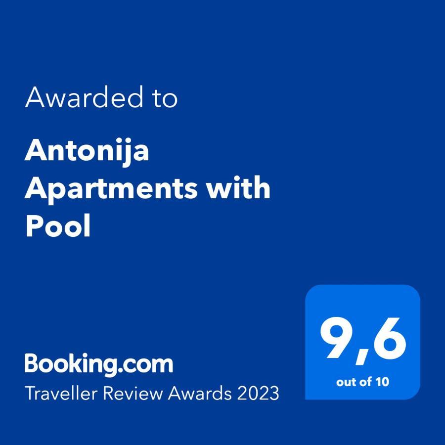 Antonija Apartments With Pool Biograd na Moru Kültér fotó